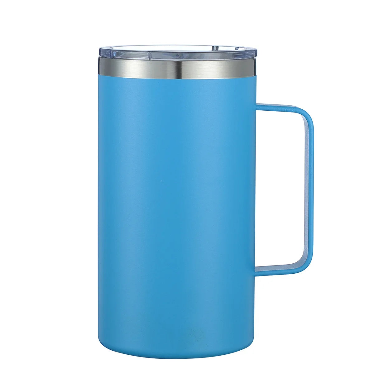 Home Office Use Large Tea Coffee Mugs Vacuum Flask Double Wall Stainless Steel  Water Cups 16oz 24oz