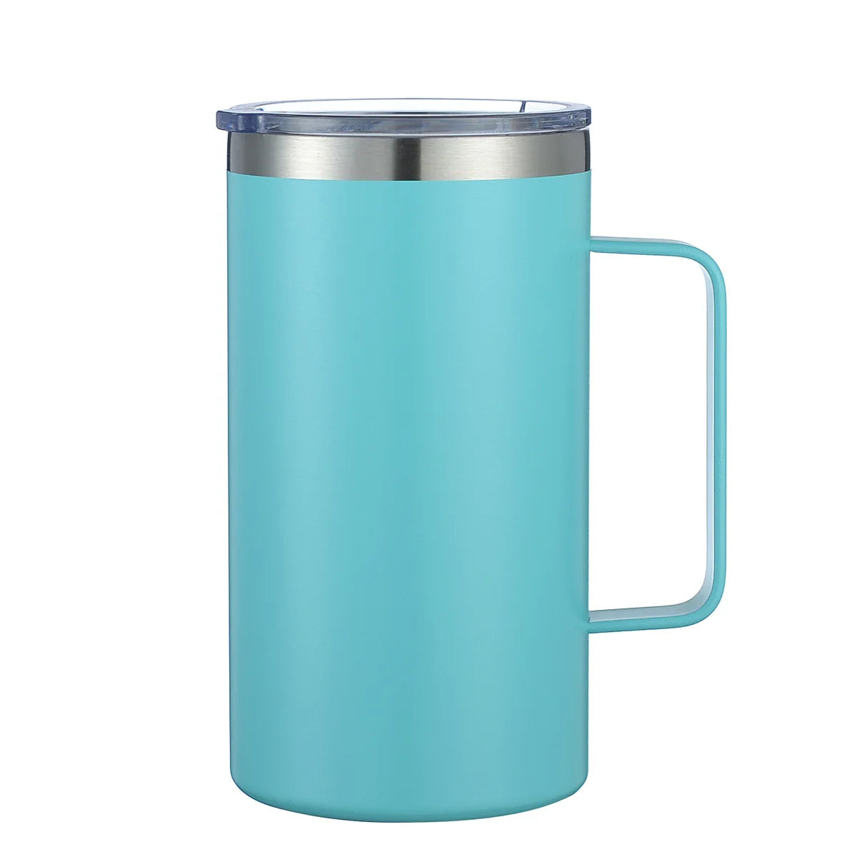 Home Office Use Large Tea Coffee Mugs Vacuum Flask Double Wall Stainless Steel  Water Cups 16oz 24oz