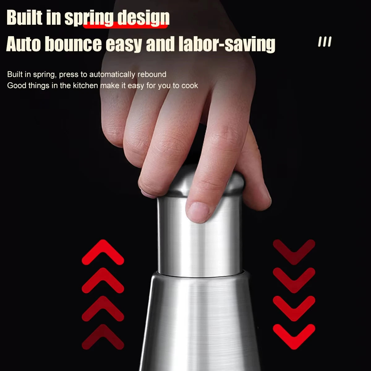 Manual Garlic Chopper Quick Garlic Crusher Pressing Handheld Food Chopper Slicer Vegetable Cooking Crusher Home Kitchen Gadget