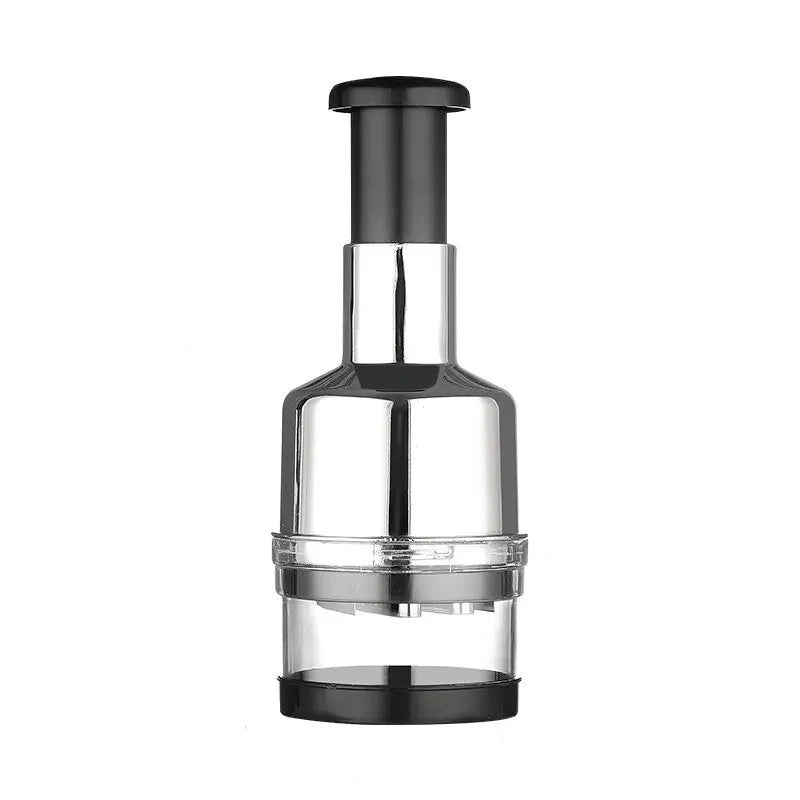 Manual Garlic Chopper Quick Garlic Crusher Pressing Handheld Food Chopper Slicer Vegetable Cooking Crusher Home Kitchen Gadget