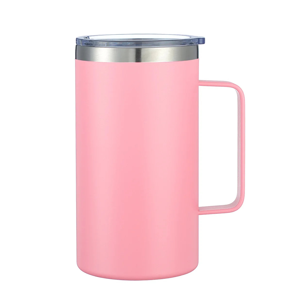 Home Office Use Large Tea Coffee Mugs Vacuum Flask Double Wall Stainless Steel  Water Cups 16oz 24oz