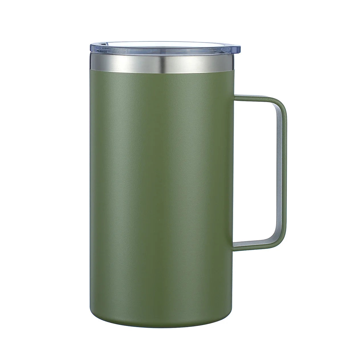 Home Office Use Large Tea Coffee Mugs Vacuum Flask Double Wall Stainless Steel  Water Cups 16oz 24oz