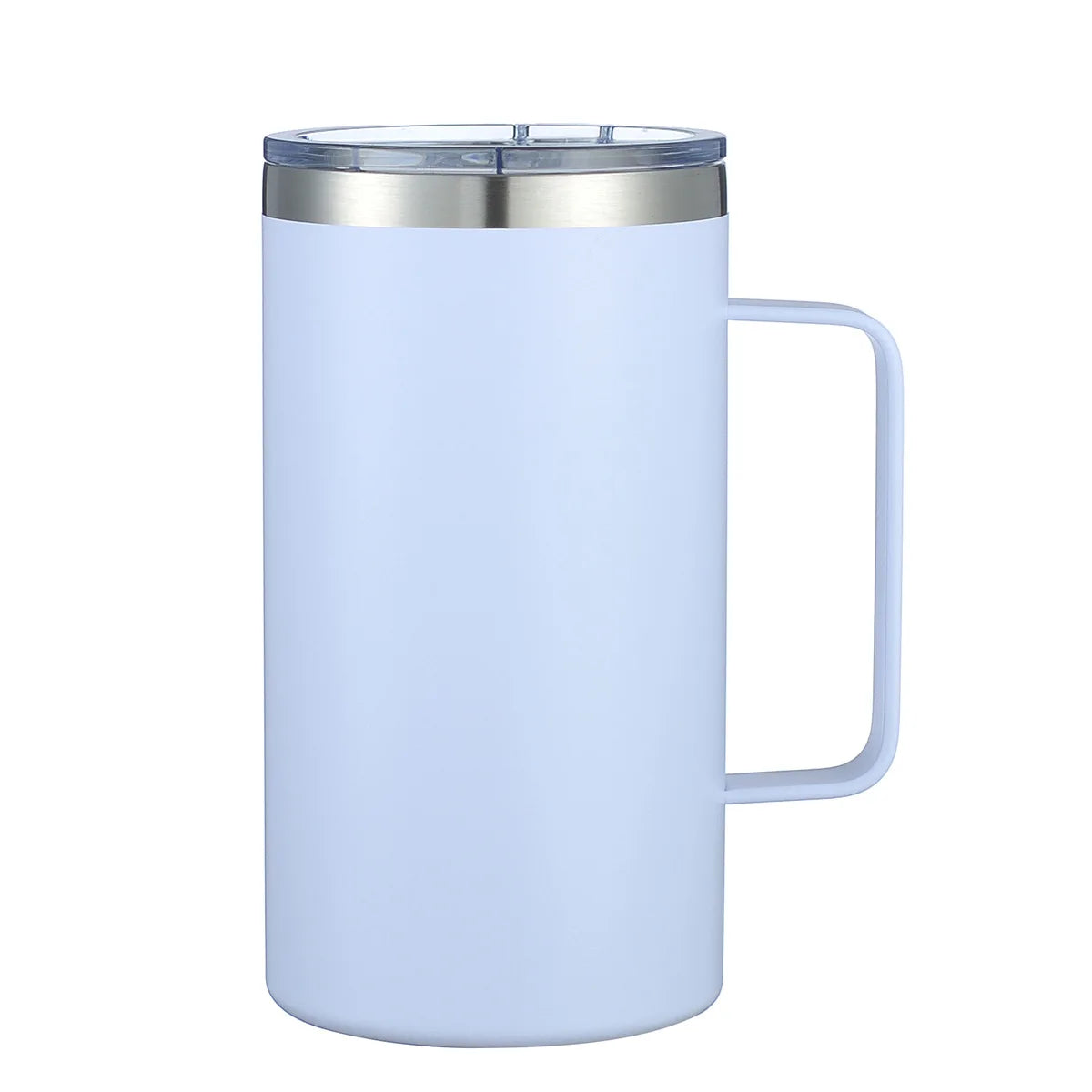 Home Office Use Large Tea Coffee Mugs Vacuum Flask Double Wall Stainless Steel  Water Cups 16oz 24oz