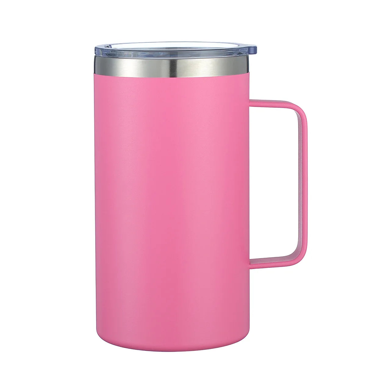 Home Office Use Large Tea Coffee Mugs Vacuum Flask Double Wall Stainless Steel  Water Cups 16oz 24oz